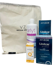 KIT INICIAL AVIZOR UNICA SENT.X350/SOL.SALINAX500/LACRI.X15/UNICA SENT.X100/ BOLSA LIENZO