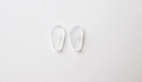 PLAQUETA SILICONA CON C&Aacute;MARA DE AIRE (POR PAR)