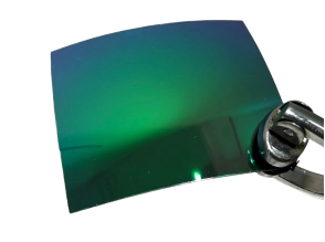 PLACA POLARIZADA ESPEJADA VERDE BASE 4