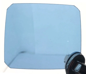 PLACA POLARIZADA BASE 4 CELESTE