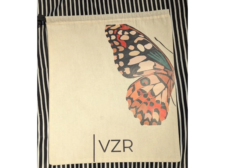 BOLSA LIENZO VZR MARIPOSA